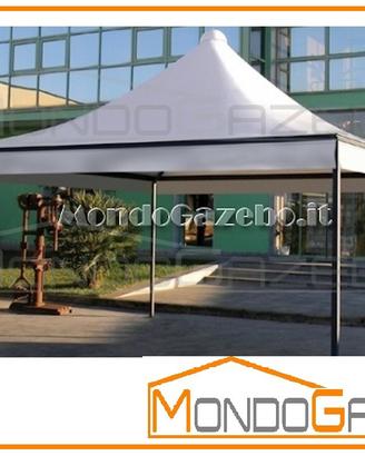 4x6 Gazebo Wind PLus copertura fissa tetto a punta
