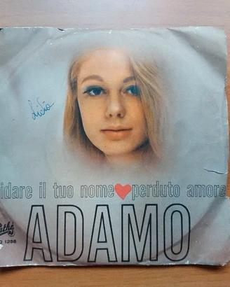 Tre dischi in vinile di Adamo 45 giri