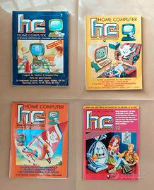Set 4 riviste HC Home Computer i primi 3 numeri