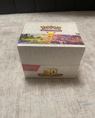 Pokémon TCG 30th Anniversario mini Tin Display 10