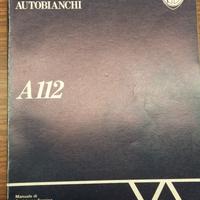 MANUALE A112 tecnica e manutenzione assistenza