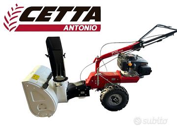 Motocoltivatore con turboneve