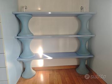 Libreria scaffalatura vintage - design particolare