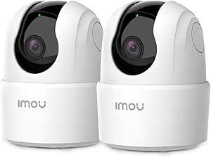 Imou 3MP Kit Telecamere Wi-Fi Interno, 2K Videocam