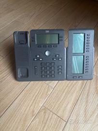 📞 Cisco CP-6851 IP Phone + Modulo Tastiera KEM (3