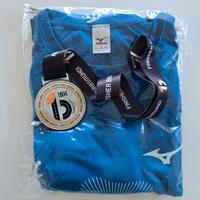 medaglia running e maglia da collezione 