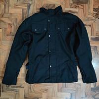 Giacca IXS da moto con protezioni, nera