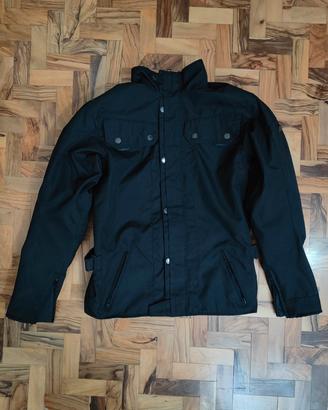 Giacca IXS da moto con protezioni, nera