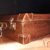 VALIGIA da carrozza / autovettura (Lancia Astura?)