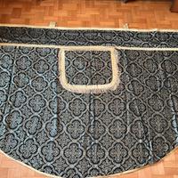 piviale con stola in seta