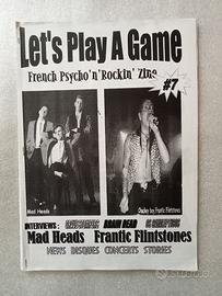 LET'S PLAY A GAME #7 2002 FANZINE PSYCHOBILLY