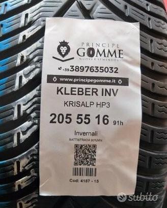 2 gomme 205 55 16 kleber inv a4187