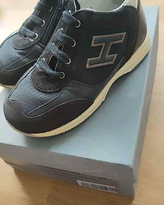Scarpe Hogan Junior bambino numero 26  blu/bianco