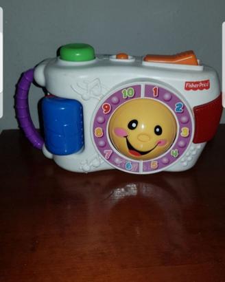 Macchina fotografica fisher price per bambino