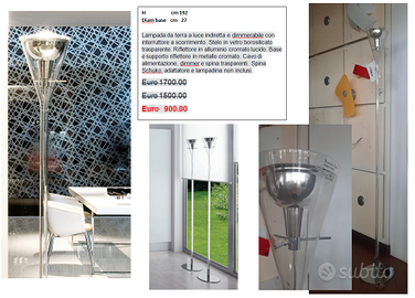 lampada design Fontana Arte Flûte. ORIGINALE