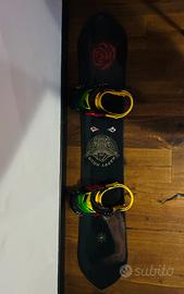 Snowboard tavola k2  157 attacchi Burton