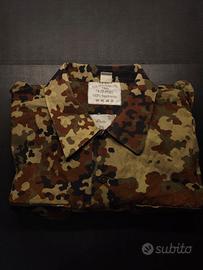 Camicia Militare Vintage TSR Rothenburg–100%Cotone