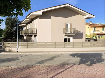 QUADRILOCALE CON GIARDINO PRIVATO DI NUOVA COSTRUZ