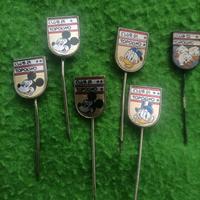 6 Spille originali Club di Topolino anni 60.