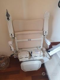 Montascale a rampa unica