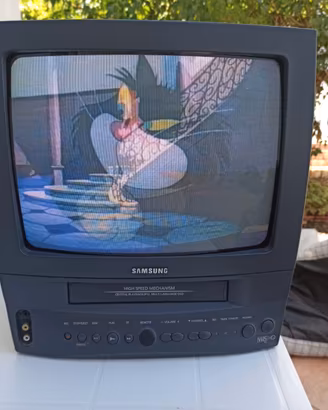 SAMSUNG TV +VIDEOREGISTRATORE