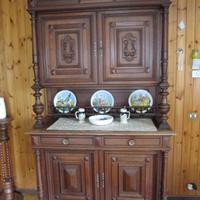 Credenza francese dell' 800 in noce massello