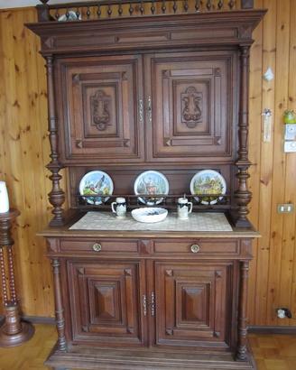 Credenza francese dell' 800 in noce massello