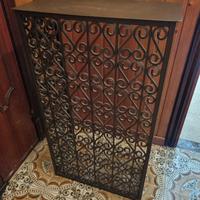 Mobiletto a parete in ferro Battuto