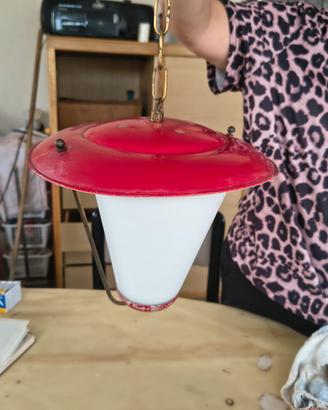 lampada a sospensione retroò