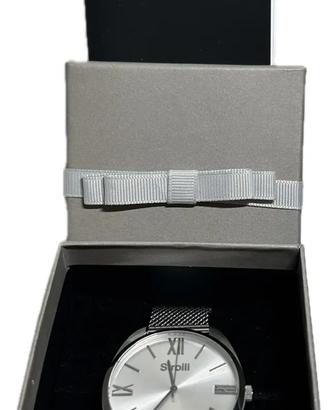 Orologio Stroili Acciaio Inox Grigio Argento