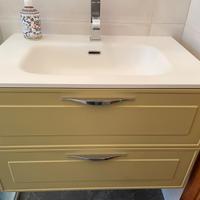 Mobile bagno sospeso con lavabo integ. Idea group