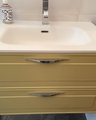 Mobile bagno sospeso con lavabo integ. Idea group