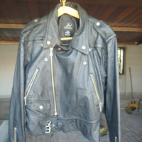 Completo da moto in pelle anni 90