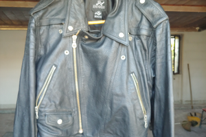 Completo da moto in pelle anni 90