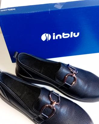Scarpe mocassini donna "Inblu" n. 41 nero