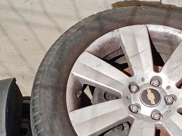 4 cerchi e gomme CHEVROLET CAPTIVA 18° pollici