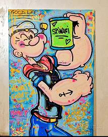 quadro pop art braccio di ferro