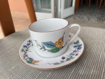 Servizio da the per 10 in porcellana