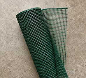 Rete Plastica Verde a maglia quadrata 20 metri