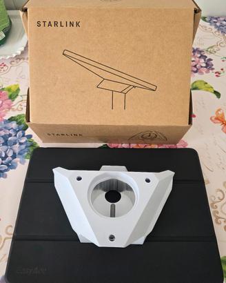  Pipe Adapter and Flat Mount  per Starlink Mini