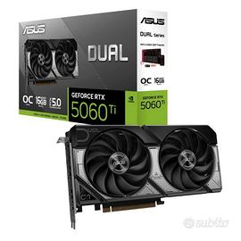 Asus RTX 5060 TI 16GB VRAM DUAL OverClocked