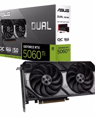 Asus RTX 5060 TI 16GB VRAM DUAL OverClocked