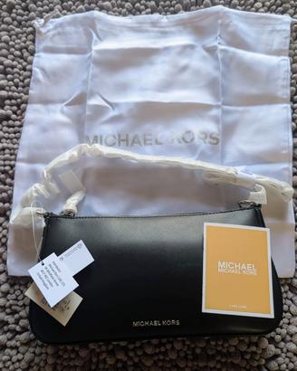 Borsa Donna Michael Kors pochette pelle nera