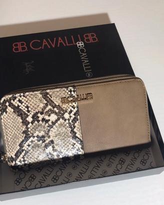 Portafoglio B.Cavalli Stampa Pitone Ecopelle