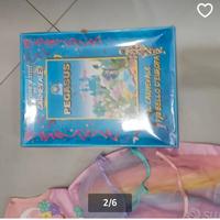 vestito di carnevale unicorno 5-6 anni pegasus 