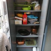 armadietto da balcone giardino