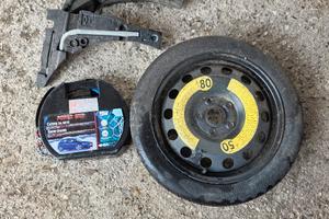 ruotino di scorta vw golf e accessori