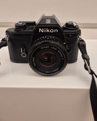 Nikon EM + Nikon Lens 50 mm + Tamron Tele macro 80