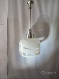 Lampada a sospensione in Vetro di Murano Vintage 