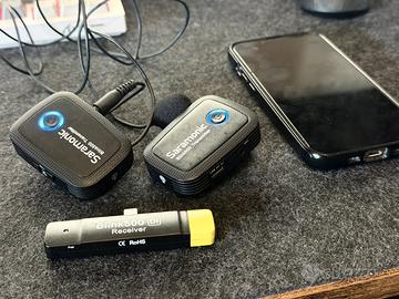 Doppio Microfono Wireless Saramonic Blink500